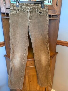 Vintage 2006 J.Crew Favorite Fit Corduroy Pants Tan Y2K Size 8R